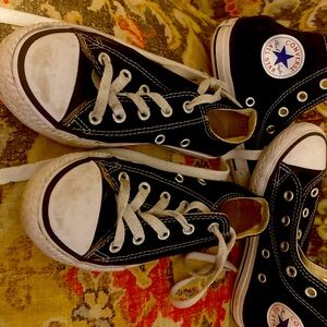 2 pairs of converse size 12 and 13